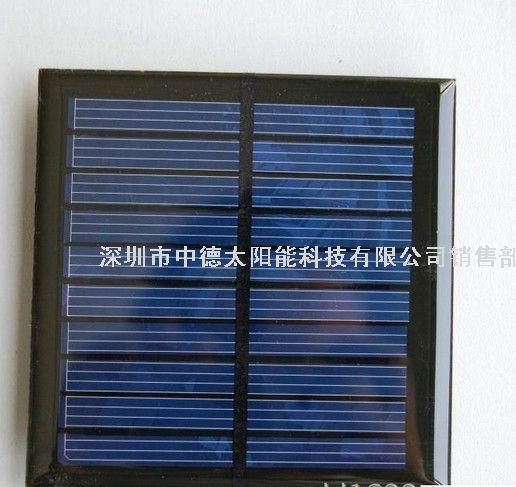 供应 90X60太阳能充电板，太阳能滴胶板5V5.5V6V