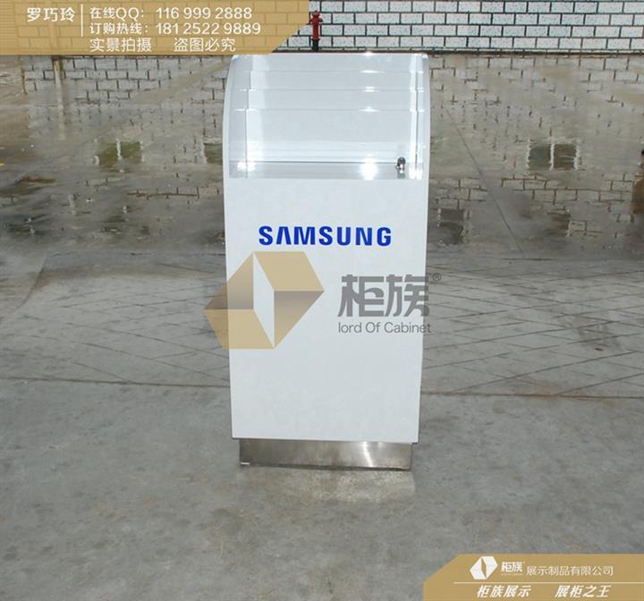 供应苏州三星垃圾桶报刊柜价格,三星展示柜厂家