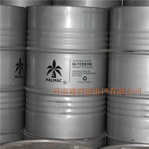 供应椰树甘油99.7含量保证原厂原包装当天发货