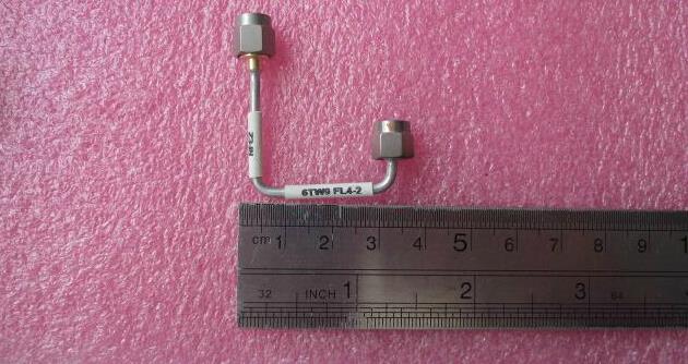 瑞士原装进口 DC-26.5GHz SMA公-SMA公 7CM左右 同轴半钢电缆跳线