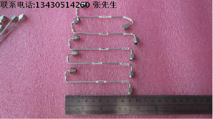 瑞士进口 DC-26.5GHz SMA公-SMA公 10CM左右 同轴半钢电缆跳线