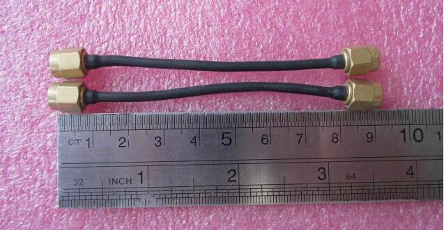  美国进口 DC-18GHz 9cm SMA公-SMA公 射频微波同轴电缆跳线 
