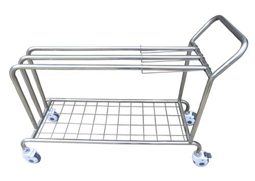 不锈钢三列包布车