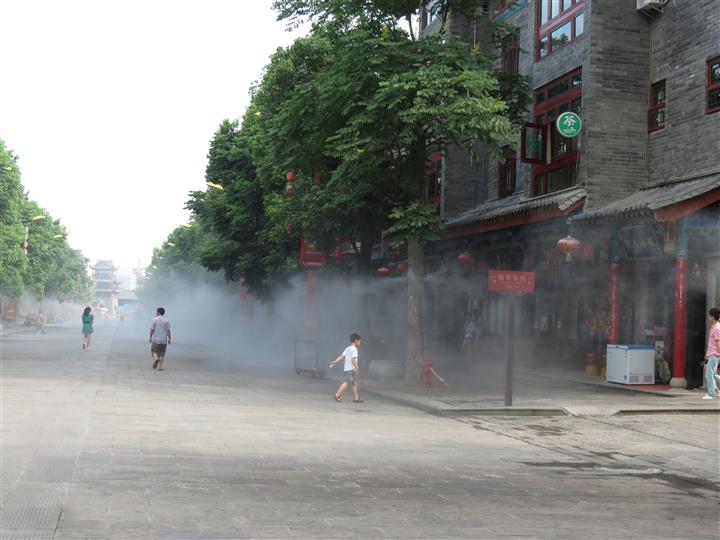 户外喷雾降温