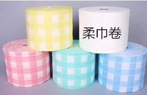 北京一次性巾卷价格无纺布十字孔床单批发