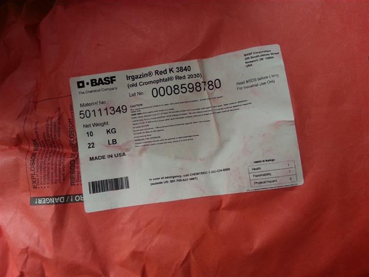 供应巴斯夫汽巴颜料 艳佳丽红4BP