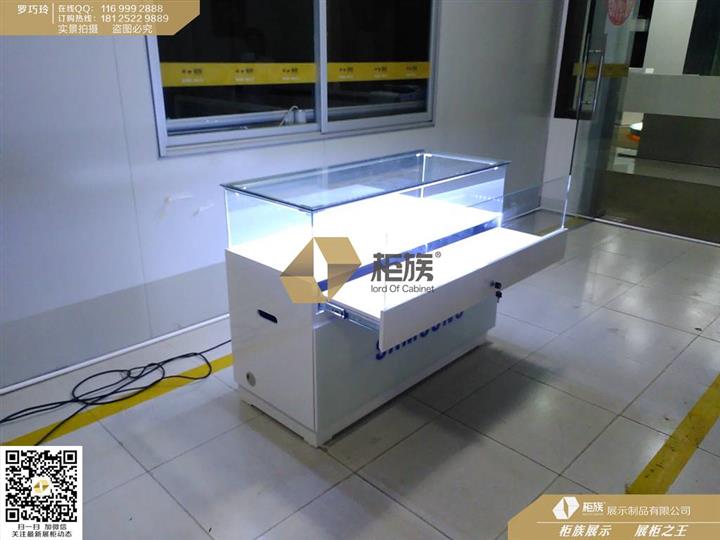 深圳全新款三星前开门手机柜台批发
