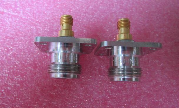 suhner N/SMA-KK DC-18GHz RF N母-SMA母 射频同轴测试转接器