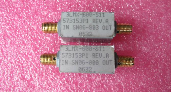 3MLX-600-S11 600MHz SMA母 RF 射频微波同轴低通滤波器 
