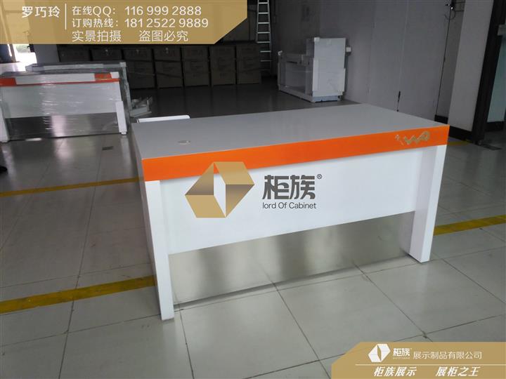 湖南全新款木纹烤漆联通受理台价格
